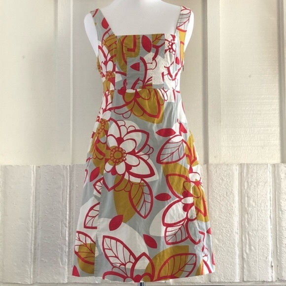 Anthropologie MAEVE Bold Floral Dress size 4 - Picture 2 of 6